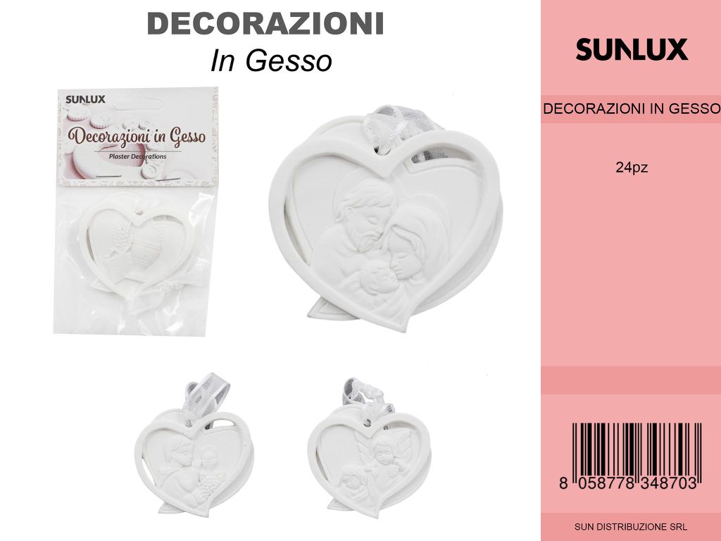 Decorazione in Gesso SER.COMUNIONE/Pz da 24CFZ