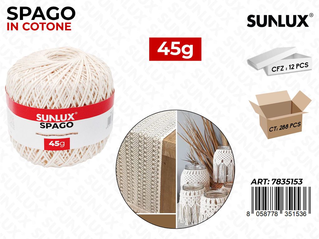 Spago In Cotone 45Gr