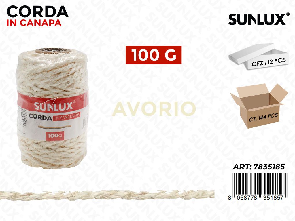 Spago in Lino Avorio 100G