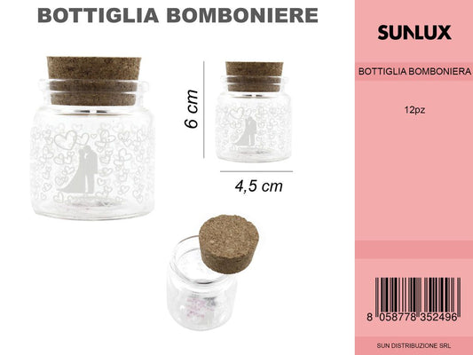 Bottiglia Bomboniere Matrimonio 4.5*6CM