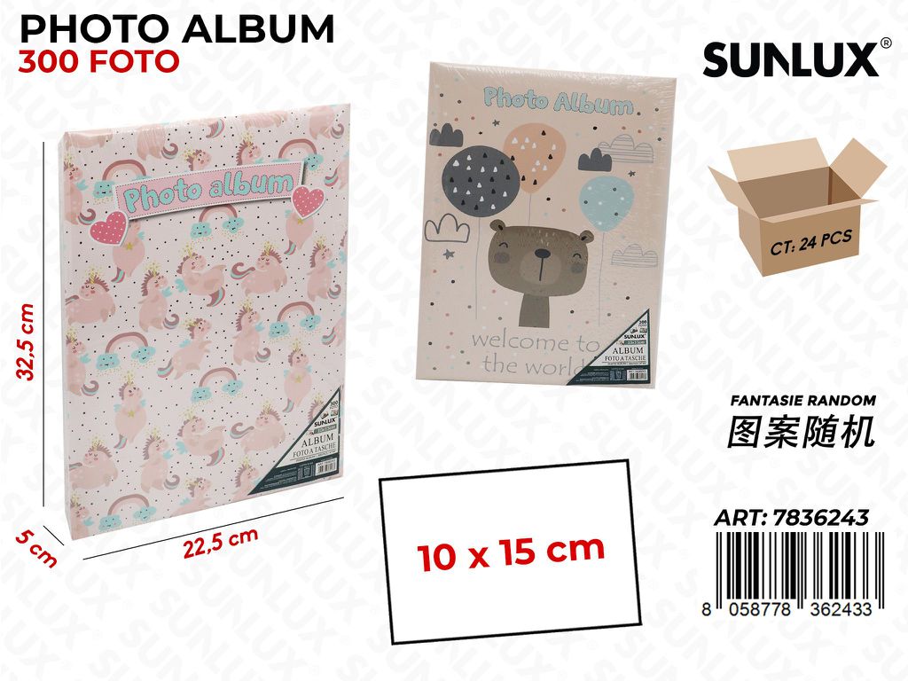 Album per Foto 300FOTO 22.5*32.5*5CM