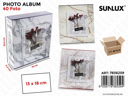 Album Foto 40 F. Ass. 18*20.5*5.2 Cm / Pz da 6