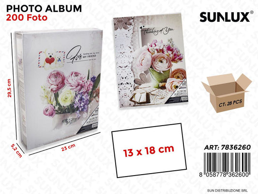 Album Foto 200 F. Ass. 23*29.5*5.2 Cm / Pz da 4