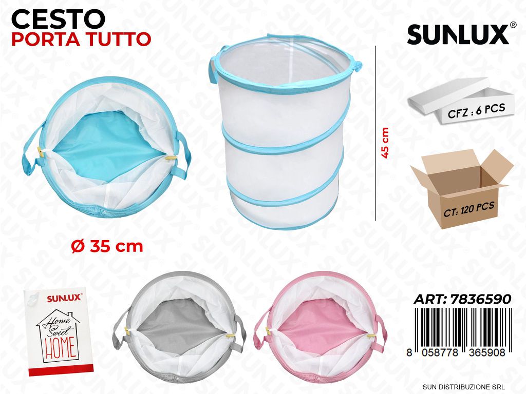 Cesto Portatutto Col. Ass. D.35*45CM
