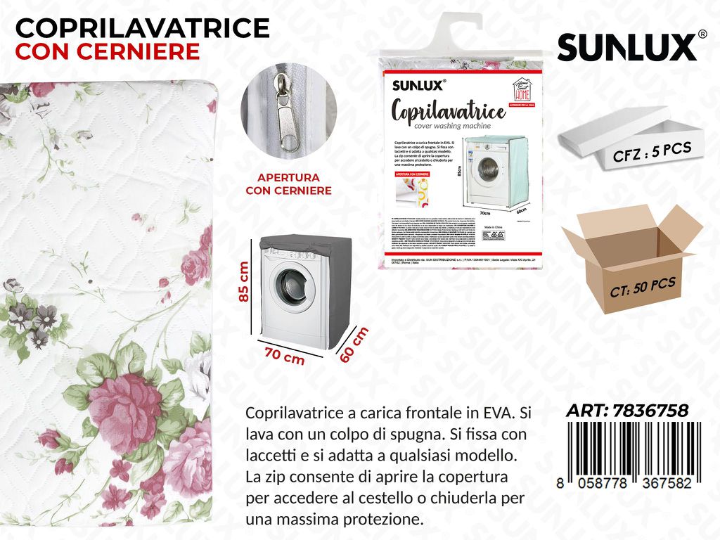 Coprilavatrice Fant. Floreale 70*85*60 Cm