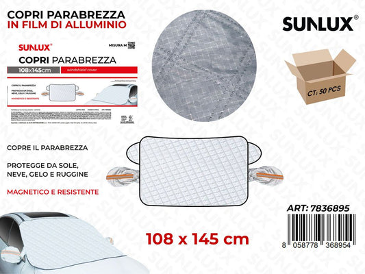 Sunlux Copri Parabrezza 108*145CM / Pz da 5