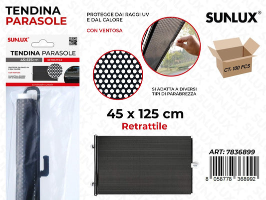 Sunlux Tendina Parasole Retrattile 45*125CM