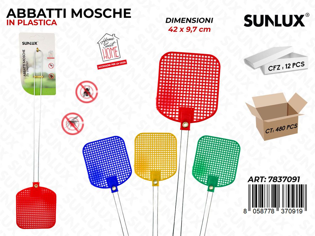 Abbatti Mosche in Plast. Col. Ass. 42*9.7CM