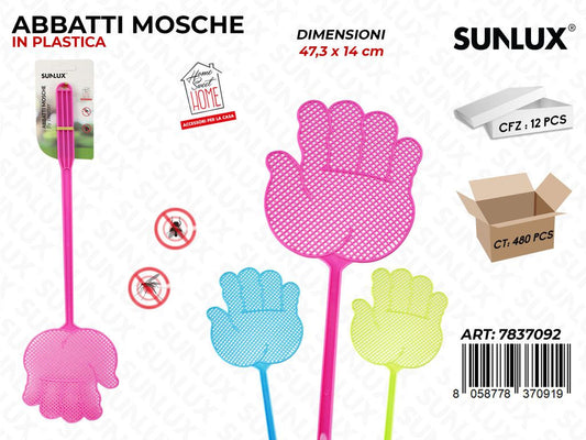 Abbatti Mosche in Plast. Col. Ass. 47.3*14CM
