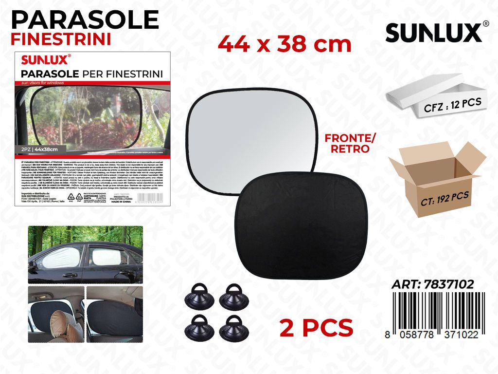 Parasole per Finestrino 2PCS 44*38CM