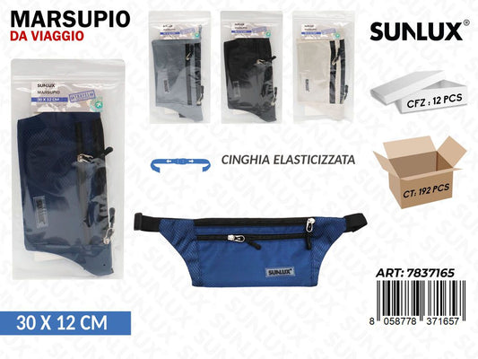 Sunlux Marsupio da Viaggio Elast. Ass. 30*12CM