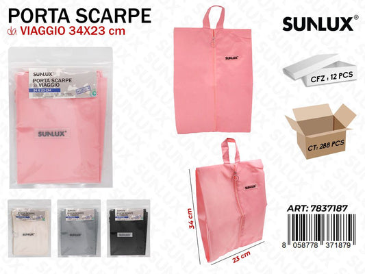 Sunlux Porta Scarpe da Viaggio Ass. 34*23CM