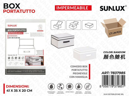 Box Portatutto Imper. 41*35*20CM Ass.