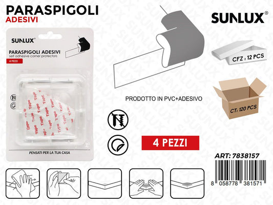 Paraspigoli Adesivi Pvc 4PCS
