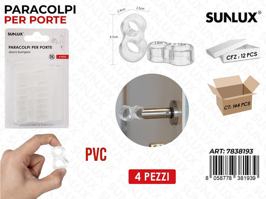 Paracolpi per Porte Pvc 4PCS 15.5*17.5*13.5MM