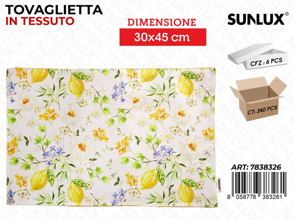 Sunlux Tovaglia in Tessuto 30*45CM