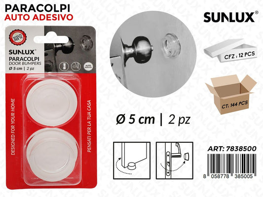 Paracolpi Auto Adv Trasp. 2PCS D. 5CM