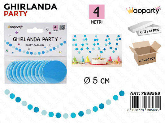 GHIRLANDA 4MT*5CM