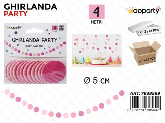 GHIRLANDA 4MT*5CM
