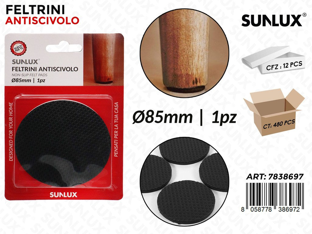 Sunlux Feltrini Antiscivolo D.85MM