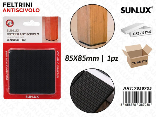 Sunlux Feltrini Antiscivolo 85*85MM