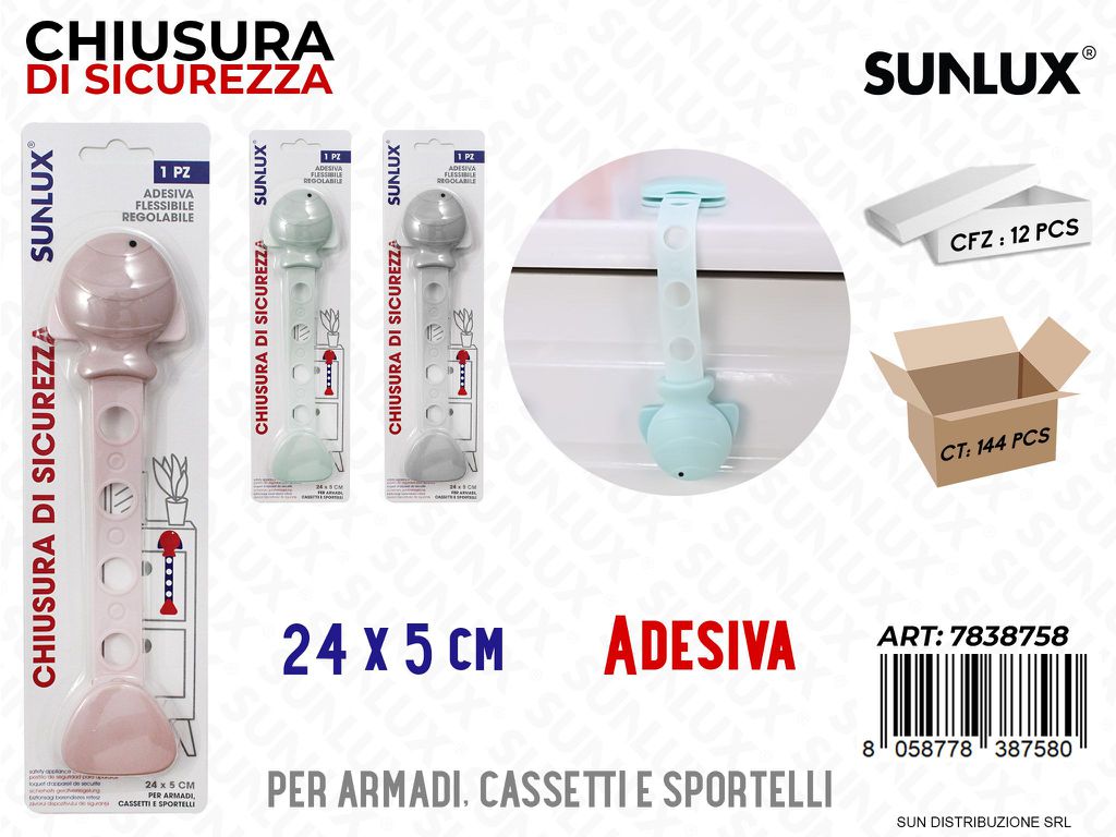 Chiusura di Sicurezza Adv 22*5CM