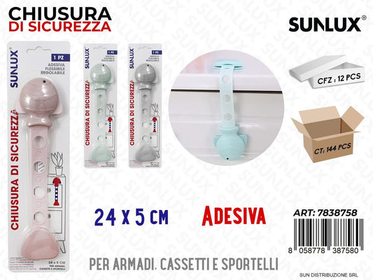 Chiusura di Sicurezza Adv 22*5CM