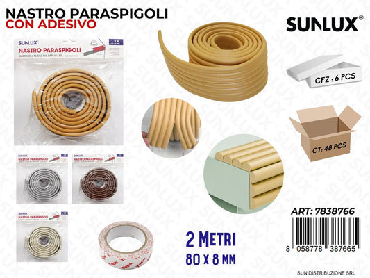 Nastro Paraspigoli Adv Col. Ass. 2MT*80*8MM