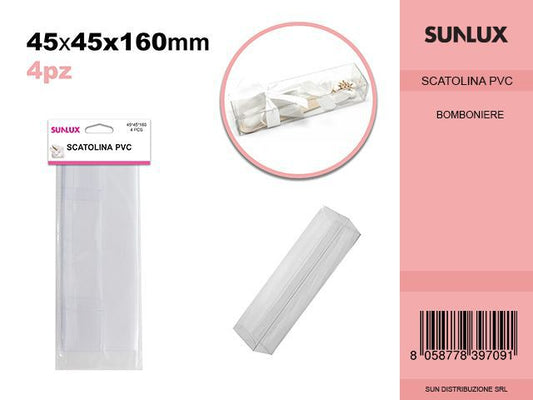 Scatola Pvc 4PCS 45*45*160