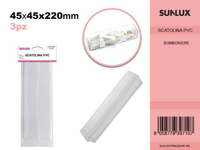 Scatola Pvc 3PCS 45*45*220