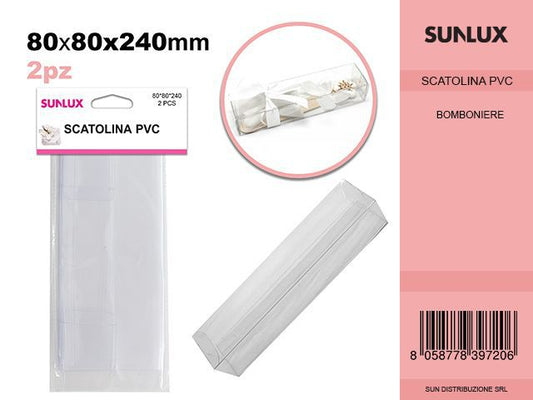 Scatola Pvc 2PCS 80*80*240