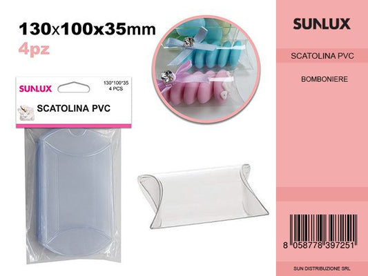 Scatola Pvc 4PCS 130*100*35