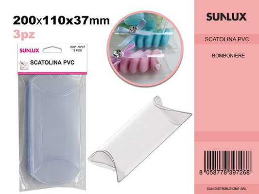 Scatola Pvc 3PCS 200*110*37