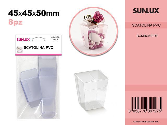Scatola Pvc 8PCS 45*45*50