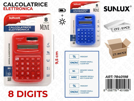 Calcolatrice Elettronica Mini Z160 9.5CM