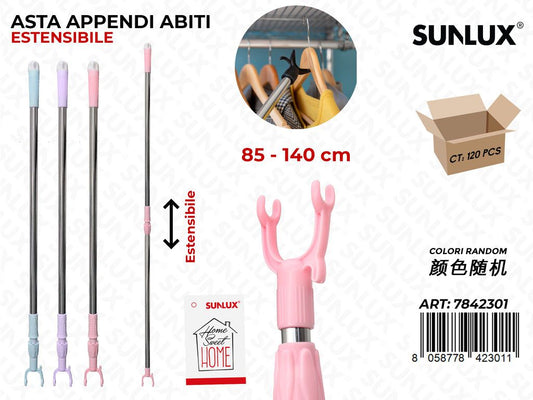 Sunlux Asta Appendi Abiti Estenss. 85-140CM