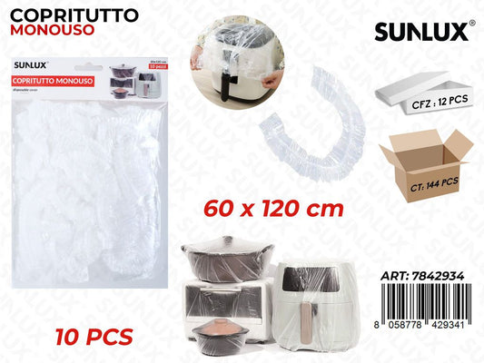 Sunlux Copritutto Monouso 10PCS 60*120CM