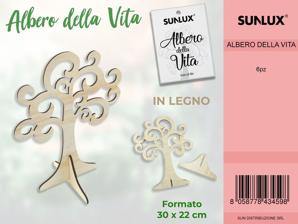Albero della Vita in Legno 30*22CM