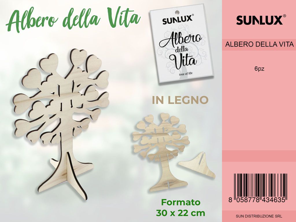 Albero della Vita in Legno 30*22CM