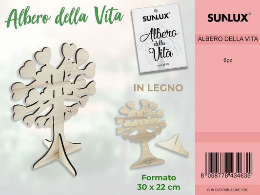 Albero della Vita in Legno 30*22CM