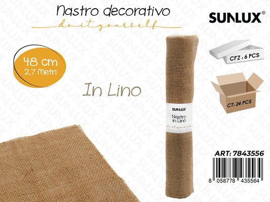 Sunlux Telo in Lino 48CM*2.7MT