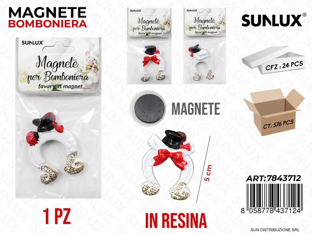 Magnete per Bomb. Ass. Resina Laurea 5CM