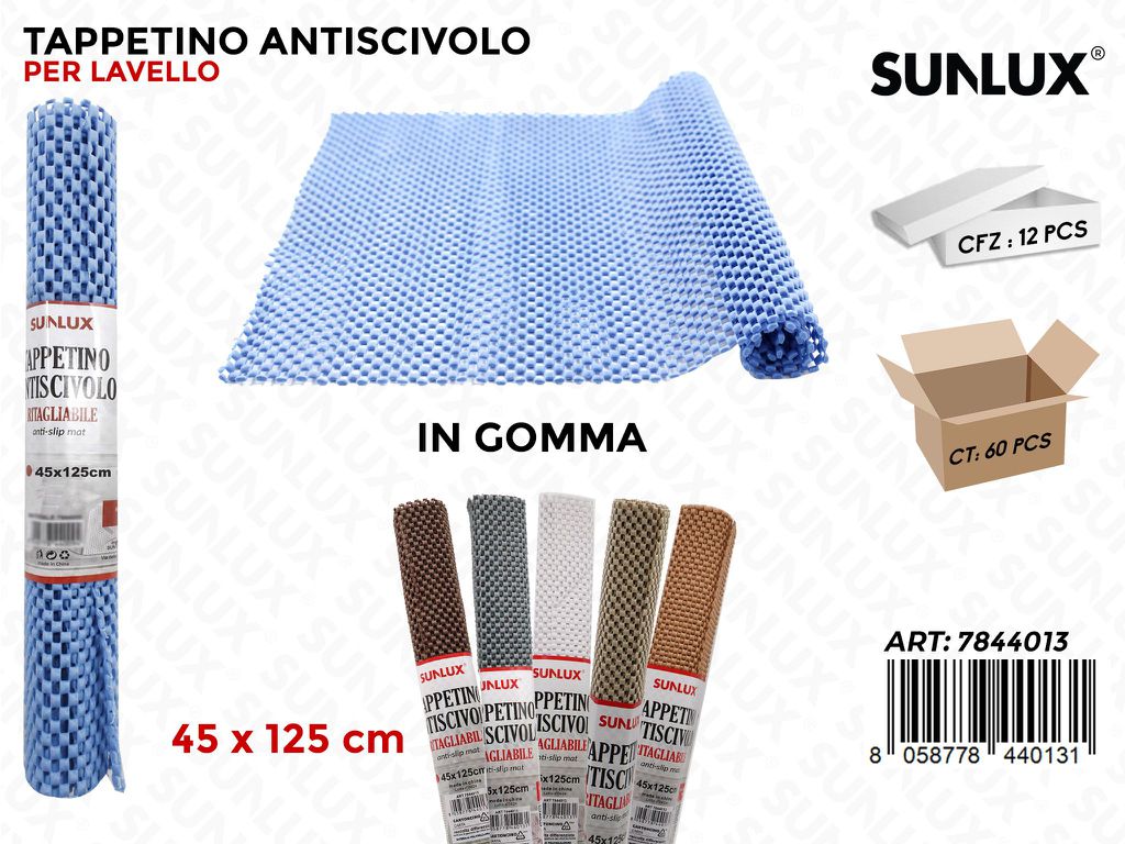 Tappeto Antiscivolo Ritagl. Ass. 45*125 Cm