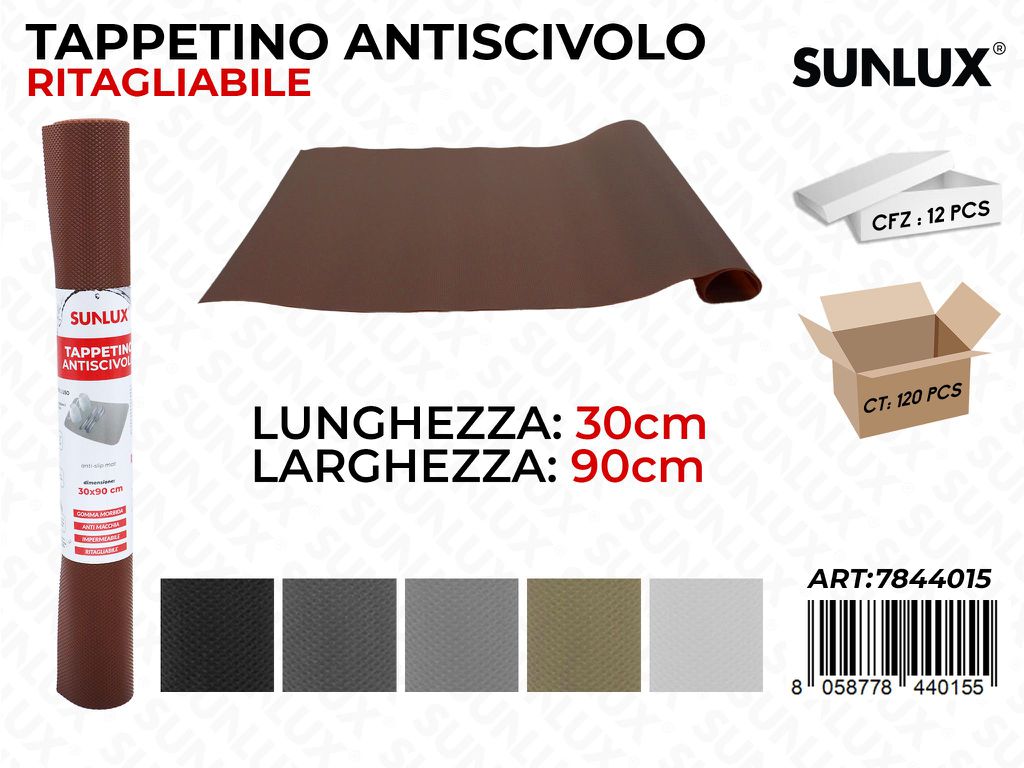 Tappeto Antiscivolo Colori .ass. 30*90 Cm