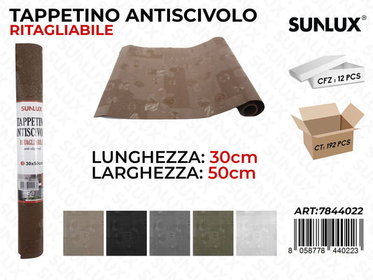 Tappeto Antiscivolo Colori .ass. 30*50 Cm