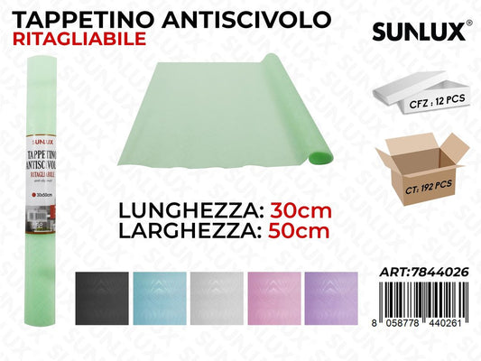Sunlux Tappetino Antisc. Ass. 30*50CM