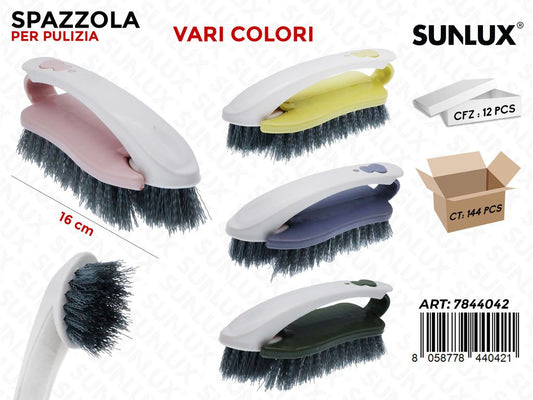 Sunlux Spazzola per Puliza Comp. 16CM Ass.