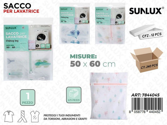 Sunlux Sacco per Lavatrice 50*60CM Ass.