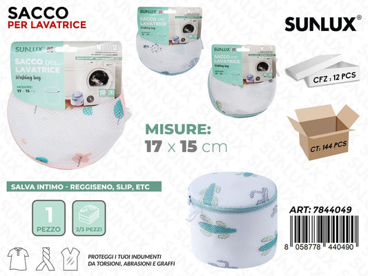 Sunlux Sacco per Lavatrice 17*15CM Ass.