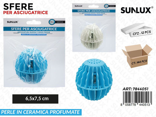 Sunlux Sfere per Asciugatrice Ass. 6.5*7.5CM